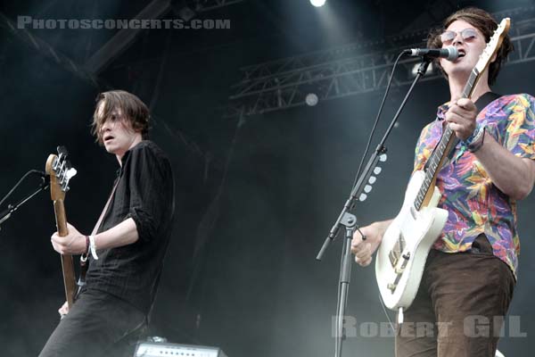 PALMA VIOLETS - 2013-07-07 - BELFORT - Presqu'ile du Malsaucy - Sam Fryer - Chilli Jesson